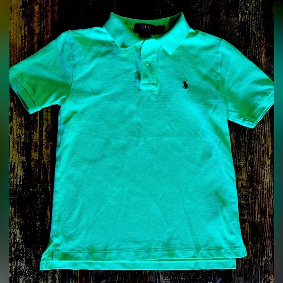 Polo by Ralph Lauren Kids Green Polo Shirt - Picture 1 of 3